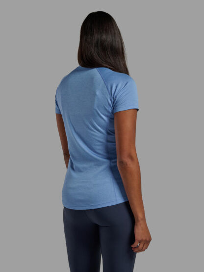 MONTANE LADIES DART T SHIRT CORNFLOWER - Image 3