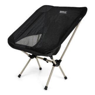REGATTA MONTEGRA TREK CHAIR BLACK