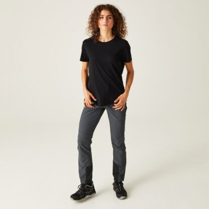 REGATTA LADIES MOUNTAIN TROUSERS SEAL GREY - Image 7