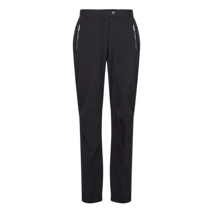 REGATTA LADIES MOUNTAIN TROUSERS BLACK - Image 4