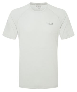 RAB MENS SONIC TEE LIGHT ZINC