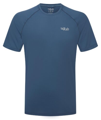 RAB MENS SONIC TEE TEMPEST BLUE - Image 3