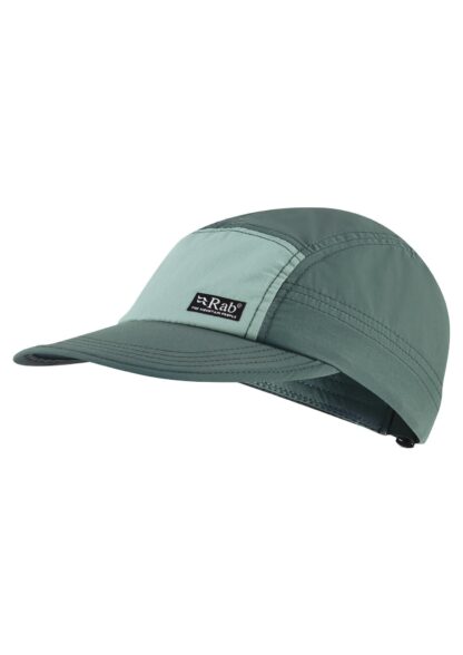 RAB VISTA 5 PANEL CAP SAGE/COOL MINT