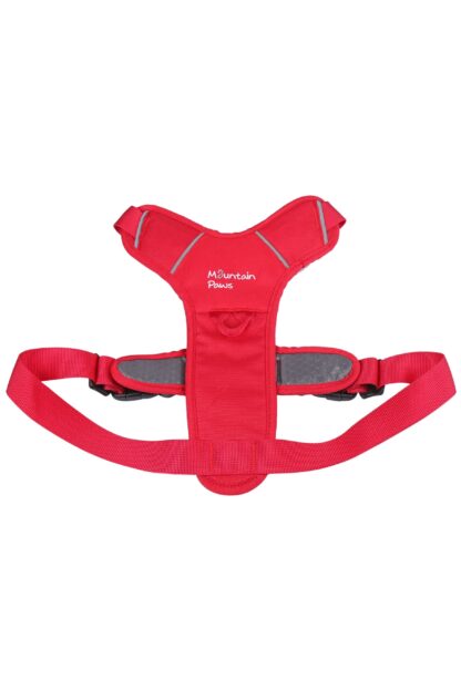 MOUNTAIN PAWS DOG HARNESS RED - Image 3