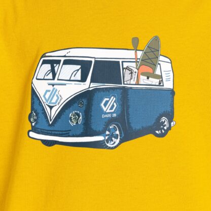 DARE2B KIDS TRAILBLAZE TEE YELLOW GOLD - Image 5
