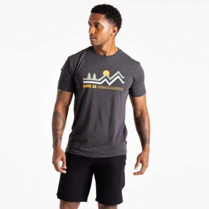 DARE2B MENS MOVEMENT TEE CHARCOAL GREY - Image 7