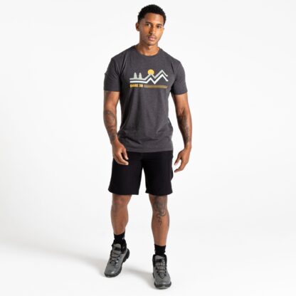 DARE2B MENS MOVEMENT TEE CHARCOAL GREY - Image 6
