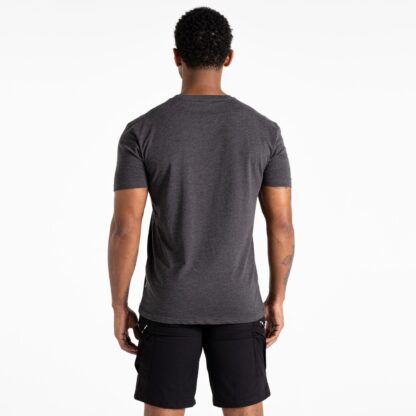 DARE2B MENS MOVEMENT TEE CHARCOAL GREY - Image 5