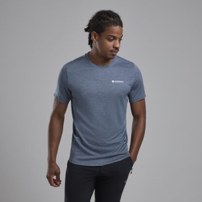 MONTANE MENS DART T SHIRT STONE BLUE - Image 3