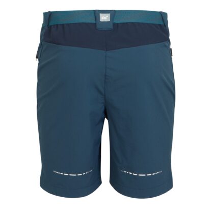REGATTA MENS MOUNTAIN WALKING SHORTS MOONLIGHT DENIM - Image 3