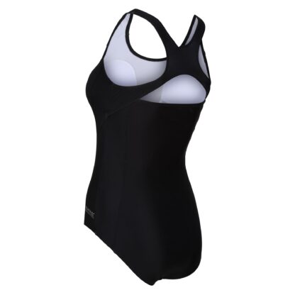 REGATTA LADIES ACTIVE SWIMSUIT BLACK - Image 2