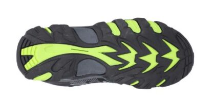 HI-TEC KIDS BLACKOUT MID WATERPROOF BLACK/LIME - Image 5