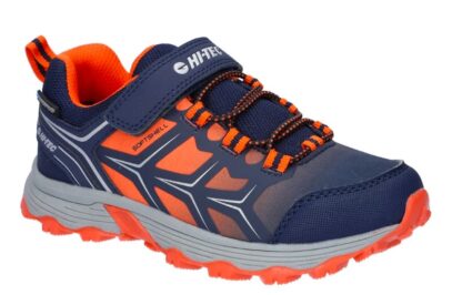 HI-TEC KIDS SCOOBY LOW WATERPROOF NAVY/RED