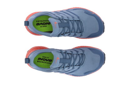 INOV8 LADIES ROCLITE GTX WIDE BLUE GREY/CORAL - Image 2