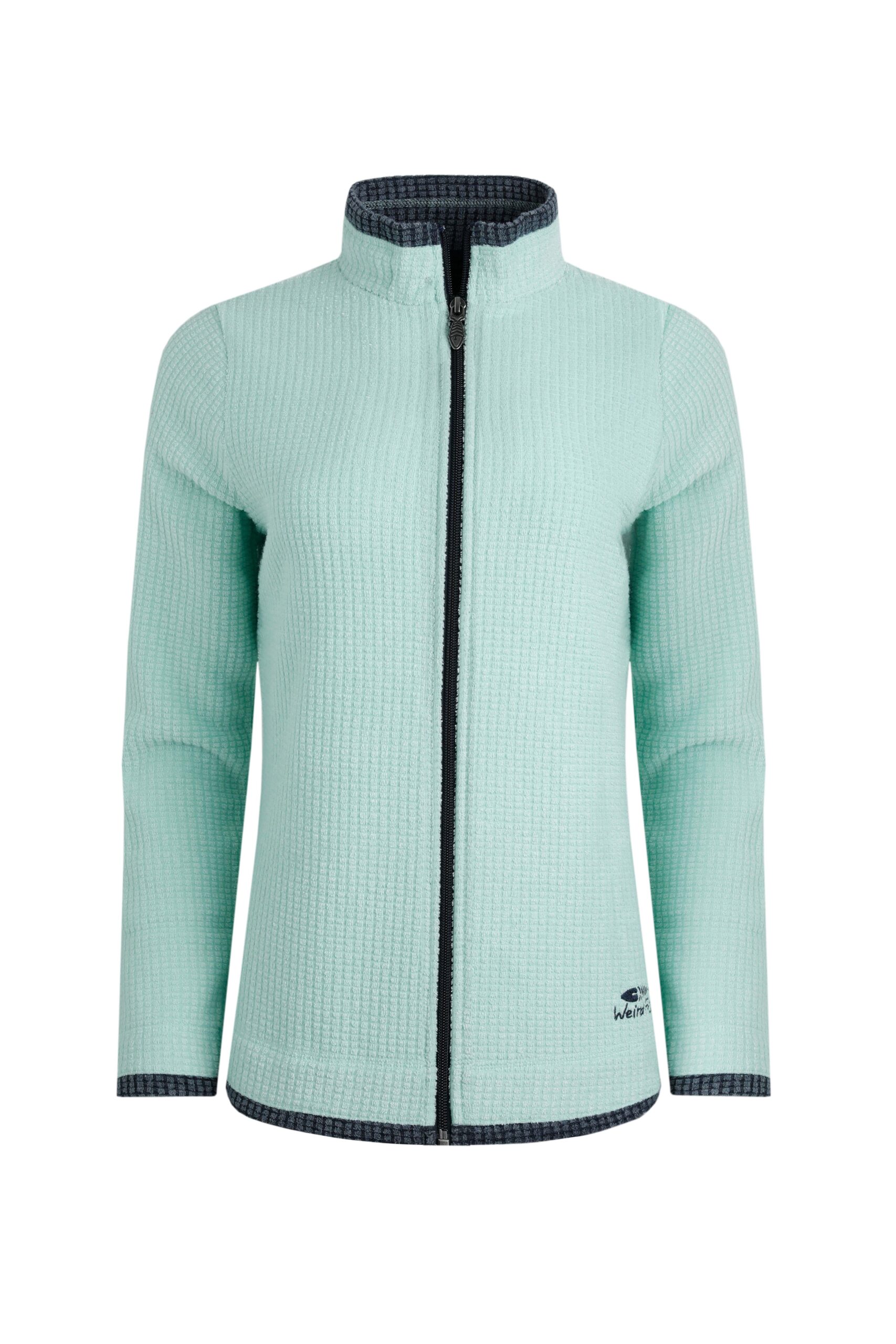 WEIRD FISH LADIES ARIANA FULL ZIP FLEECE SEASPRAY