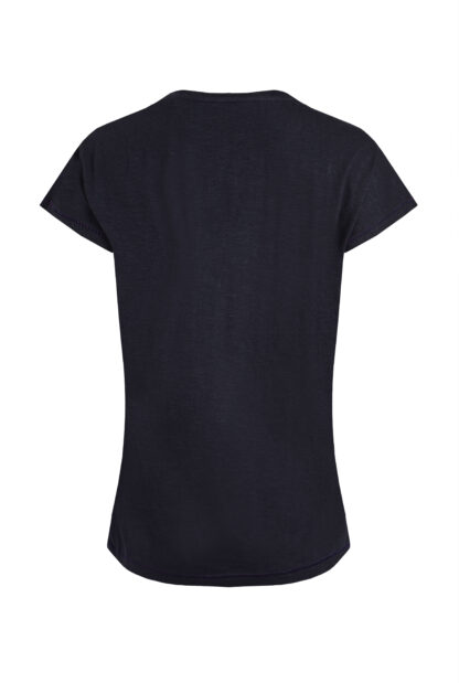 WEIRD FISH LADIES GO FETCH TEE DARK NAVY - Image 4