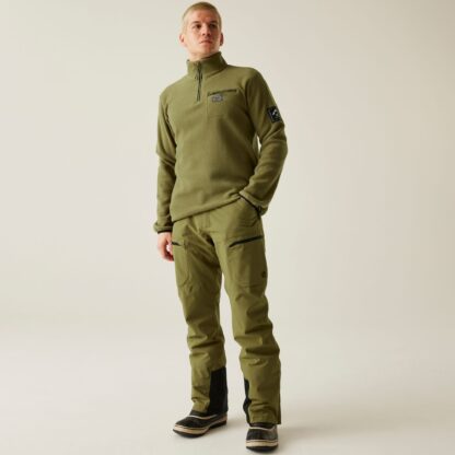 DARE2B MENS AFFINITY FLEECE MARTINI OLIVE - Image 8