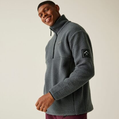 DARE2B MENS TWIN TIP 1/2 ZIP FLEECE IRON GATE - Image 10