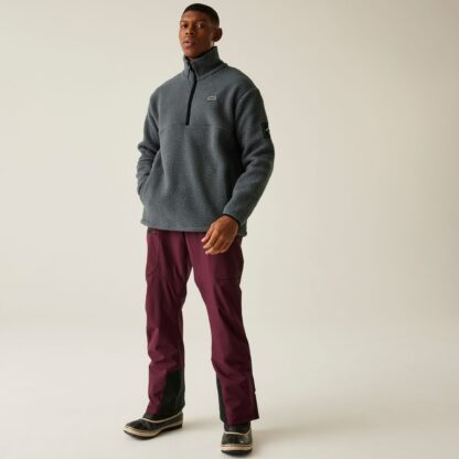 DARE2B MENS TWIN TIP 1/2 ZIP FLEECE IRON GATE - Image 8