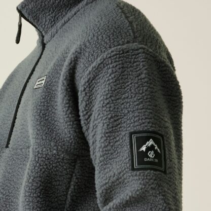 DARE2B MENS TWIN TIP 1/2 ZIP FLEECE IRON GATE - Image 7