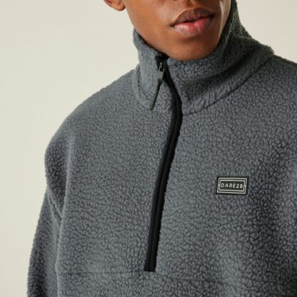 DARE2B MENS TWIN TIP 1/2 ZIP FLEECE IRON GATE - Image 5