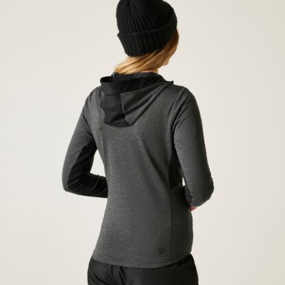 DARE2B LADIES CONVEY FLEECE BLACK - Image 9