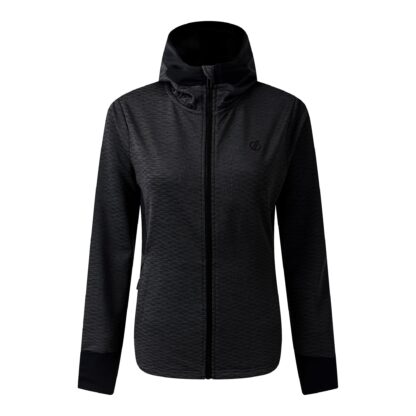DARE2B LADIES CONVEY FLEECE BLACK - Image 4