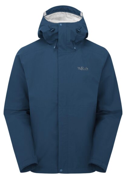 RAB MENS FIREWALL JACKET TEMPEST BLUE