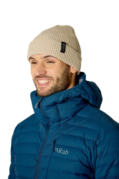 RAB PERIMETER ROLLED BEANIE PEBBLE - Image 5