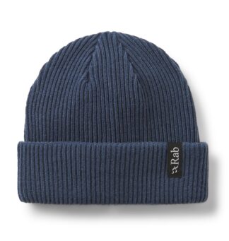 RAB PERIMETER ROLLED BEANIE TEMPEST BLUE