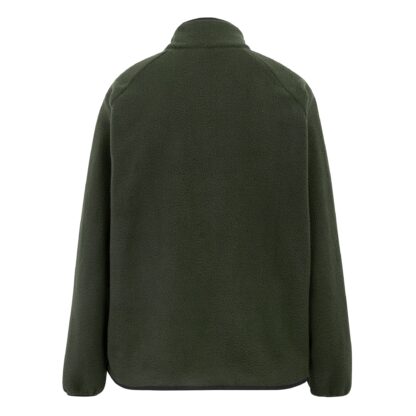 REGATTA MENS FRANKIE BORG FULL ZIP FLEECE DARK KHAKI - Image 3