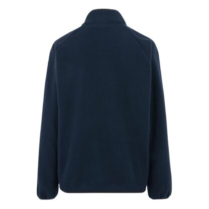 REGATTA MENS FRANKIE BORG FULL ZIP FLEECE NAVY BLUE - Image 3