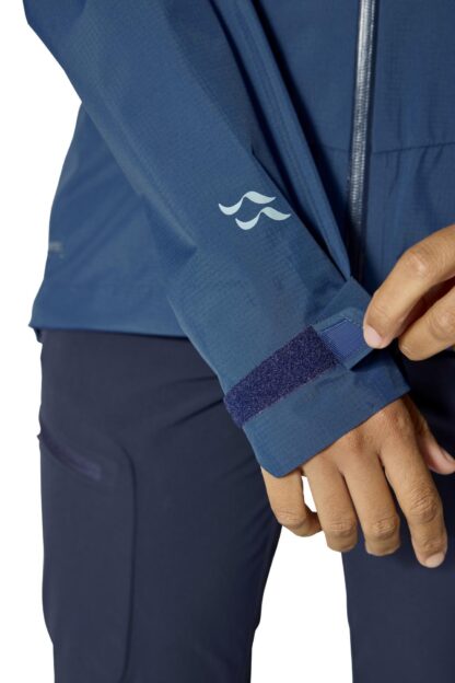 RAB LADIES DOWNPOUR MOUNTAIN JACKET TEMPEST BLUE - Image 9