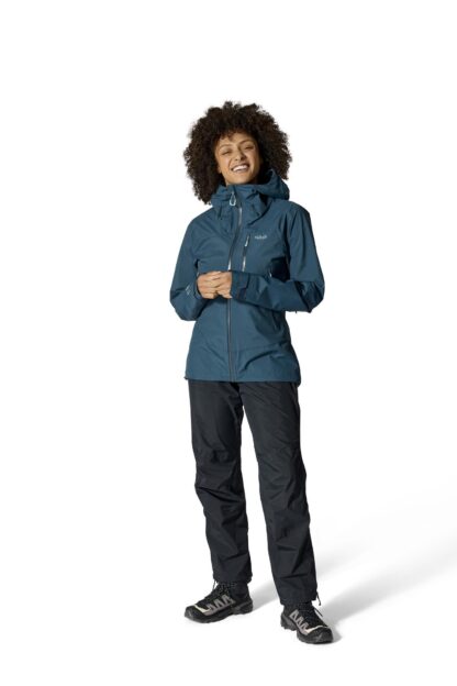 RAB LADIES DOWNPOUR MOUNTAIN PANTS BLACK - Image 6