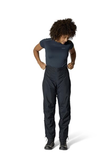 RAB LADIES DOWNPOUR MOUNTAIN PANTS BLACK - Image 4
