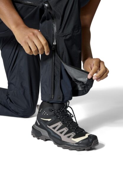 RAB LADIES DOWNPOUR MOUNTAIN PANTS BLACK - Image 2