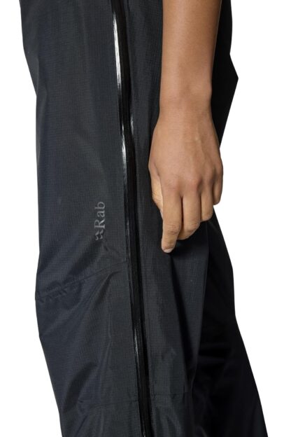 RAB LADIES DOWNPOUR MOUNTAIN PANTS BLACK - Image 9