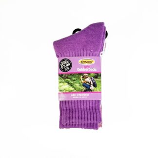 GRISPORT GIRLS OUTDOOR SOCKS 3 PACK