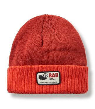 RAB ESSENTIAL BEANIE TUSCAN RED/RED GRAPEFRUIT