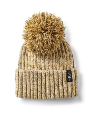 RAB KHARVE BOBBLE BEANIE DARK POLLEN/PEBBLE