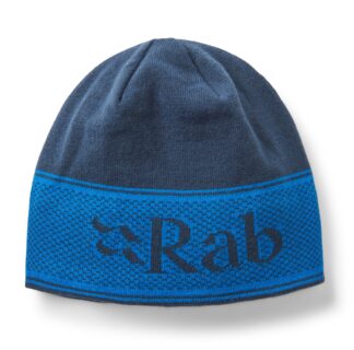 RAB LOGO BAND BEANIE TEMPEST BLUE/MAYA BLUE