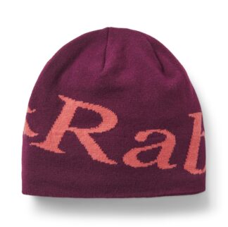 RAB LOGO BEANIE MULBERRY/HIBISCUS